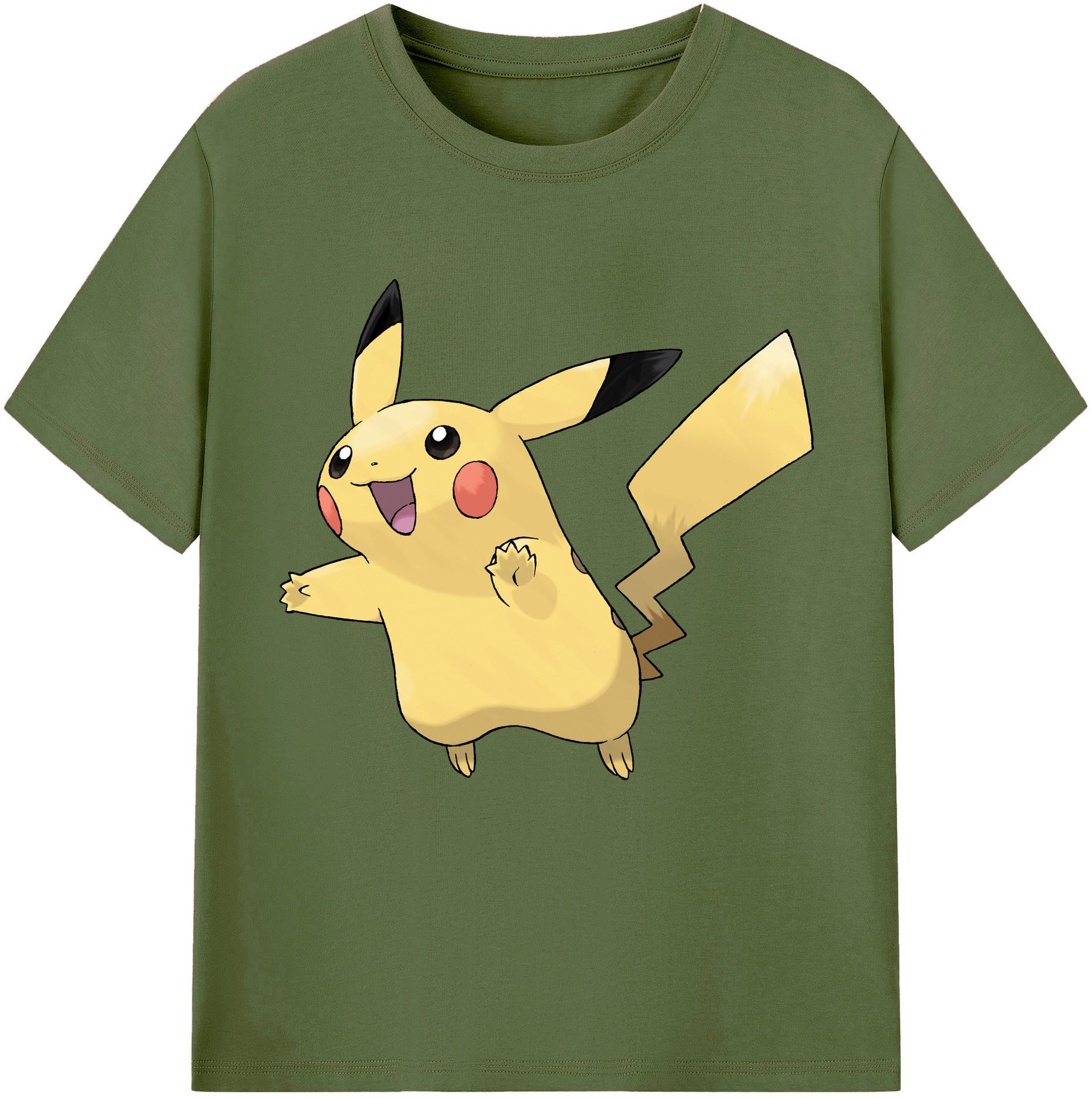 （画像用） ポケットモンスター Pokémon 綿100％半袖Tシャツ（フロントプリント）